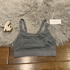 Momcozy Womens Nursing Bra Grey Gray Size Small New