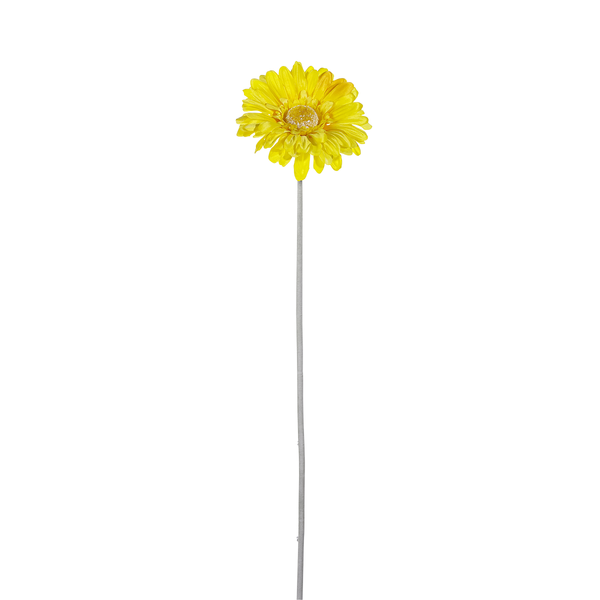 KüNstliche Gerbera 54 Cm Gelb 2 StüCk Deko Blumen Kunstblumen KüNstliche Gerbera-image