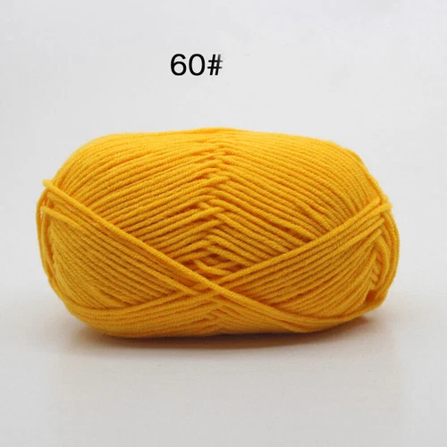 62 Colors Milk Cotton Skeins Hand Knitting Wool Baby Crochet Chunky Yarn 50g - Picture 83 of 87