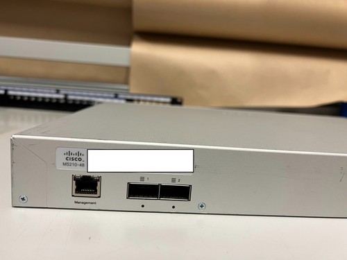 Cisco Meraki MS210-48-HW nicht beanspruchter stapelbarer 48-Port-SFP + Gigabit-Switch - Bild 7 von 8
