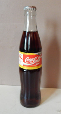 1992 COCA-COLA Barcelona Olympics German 0.3L Koffeinhaltige Limonade~Full!