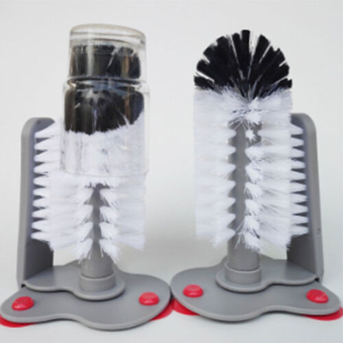 5Pcs Bottles Brush Cleaner Double Side Glass Washer Cup Brush Kitchen Cleaning - Bild 1 von 8