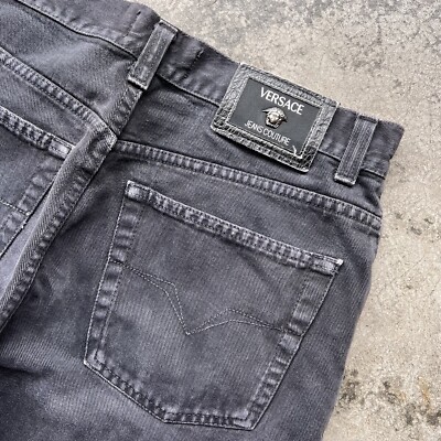 Vintage 90s Versace Jeans Couture Denim Jeans Mens Size 32x29