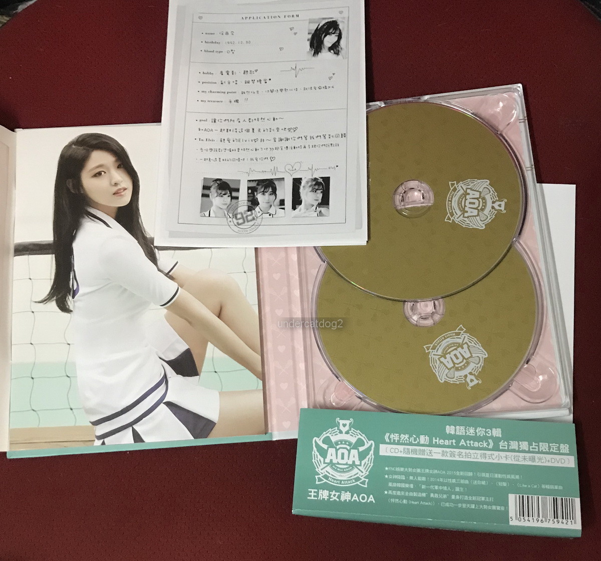 【中古】 AOA エー・オー・エー HEART ATTACK TW CD 中古】 AOA エー・オー・エー HEART ATTACK TW CDの通販 by