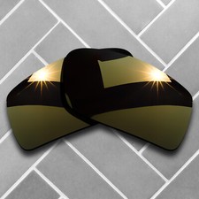 Polarized Copper Mirrored Sunglasses Replacement Lenses for-Oakley Gascan