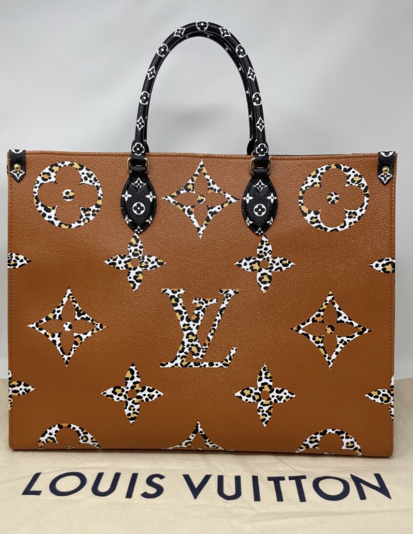 Louis Vuitton OnTheGo Fabric Interior Jungle Monogram Giant