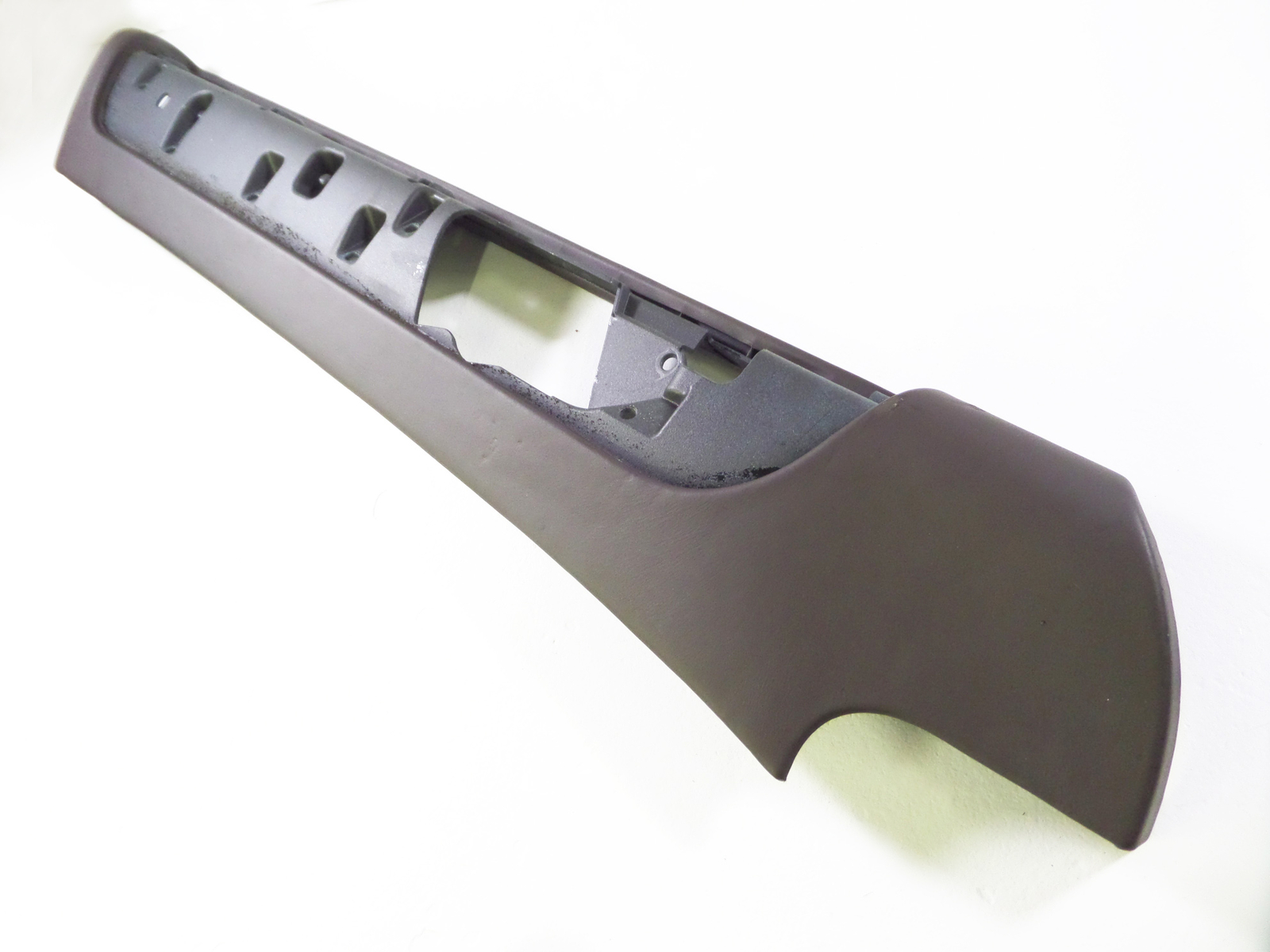 06-13 Bentley Continental Flying Spur Front Left Upper Door Panel Trim BURNT OAK