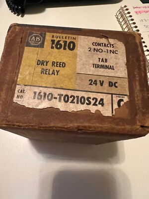1610 Reed Allen Bradley 1610-T0210S24 Dry Reed Relay | eBay