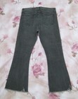 New rag & bone High Waist Dark gray cropped Flare jeans Capri sz 30/10 USA made  — photo 8