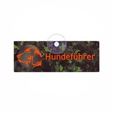 Deutsch Kurzhaar Hundeführer Jagdschild Auto Scheibe Saugnapf