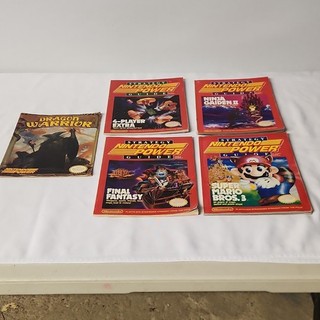 Nintendo Power Strategy Guides: Dragon Warrior Final Fantasy Mario Bros. 3 N…