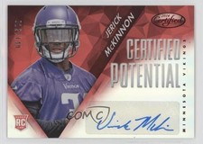 2014 Certified Potential Mirror Signatures Red 12/149 Jerick McKinnon Auto 3y4