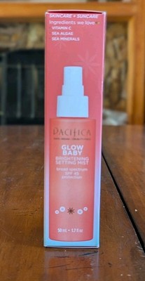 Pacifica Glow Baby Brightening Mist, SPF 45 Vitamin C, + Sea Algae