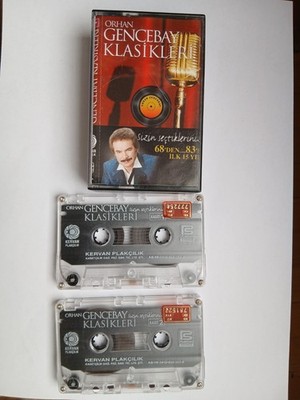 Orhan Gencebay Klasikleri 1+2 Doppel Kaset Kervan Plak Arabesque GETESTET läuft