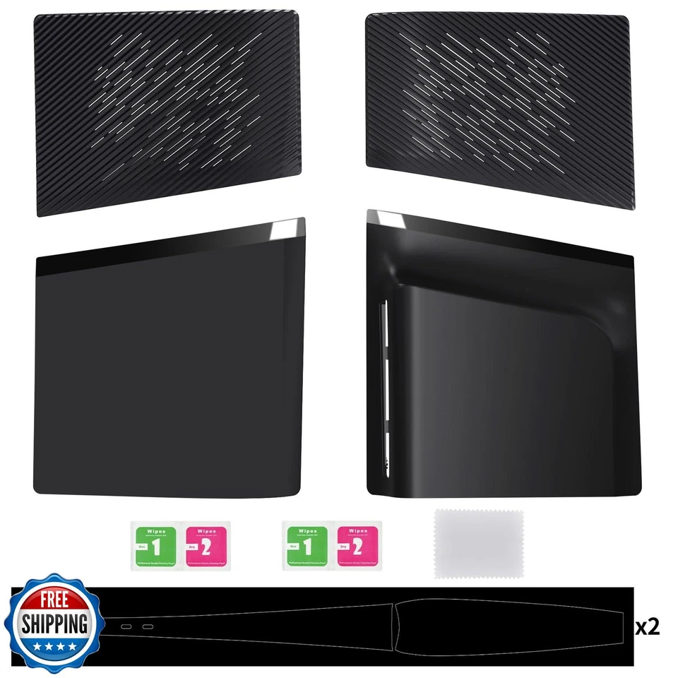 eXtremeRate eXcover Console Replacement Top Bottom Cover Compatible with ps5 - Image 2 of 4