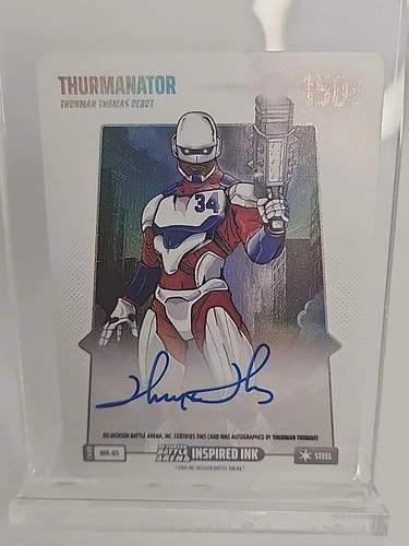 Bo Jackson Battle Arena Thurmanator Steel Auto Thurman Thomas BFA-65