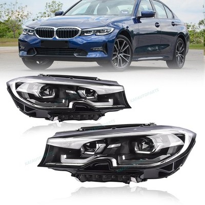 LED Headlight Adaptive For 2019-2021 BMW 3 Series G20 G21 330i Driver Passenger