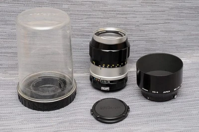 Nikon NIKKOR-Q Auto 135mm f/3.5 Non-Ai Prime Teleobjektiv F Mount manueller Foku - Bild 1 von 4