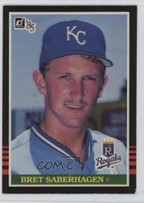 1985 Donruss Bret Saberhagen #222 10ou