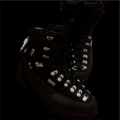 Heliot Emil x Diemme Hiking Boot | Black, Leather & Suede | | eBay