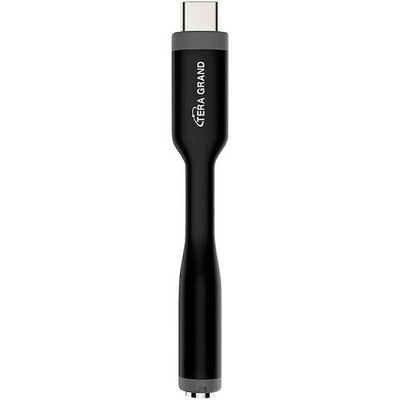 Tera Grand USBC to 3.5 mm Headphone Jack Audio Adapter Black
