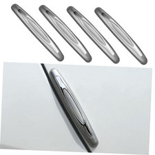 4PCS Car Door Edge Guards, Auto Side Door Protector Car Door Self Silver