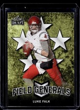 Luke Falk 2019 Leaf Draft Field Generals Rookie Card FG-06 Washington State