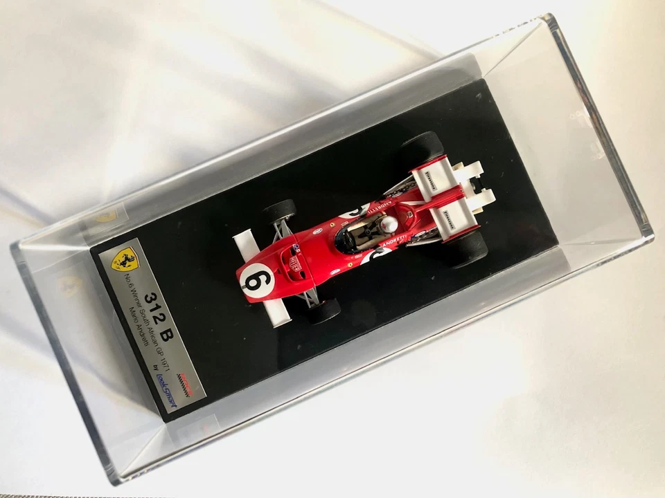 F1 1/43 Looksmart LSRC102 Ferrari 312B N°9 Andretti Winner South Africa GP 1971 - Immagine 2 di 4