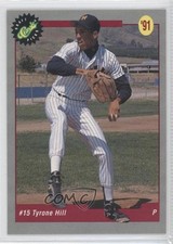 1991 Classic Draft Picks Tyrone Hill #12 0c4