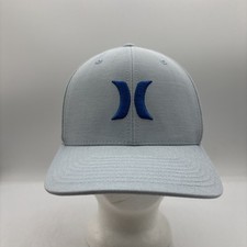 Hurley Nike Dri Fit Flexfit H2O Dri Cap Blue/Blue Icon Logo Small/Medium Hat