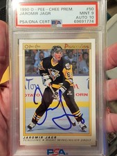 Jaromir Jagr Rookie Cards and Autographed Memorabilia Guide 13