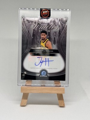 2025-2026 Bowman Chrome Tyrese Haliburton Timeless Touch - Autograph #TTA-HT