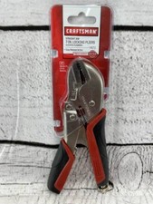 Craftsman 7 Locking Pliers Straight Jaw 45711 7r Soft Cushion Grips Easy-open Craftsman 7 Locking Pliers Straight Jaw 45711 7r Soft Cushion Grips Easy-open