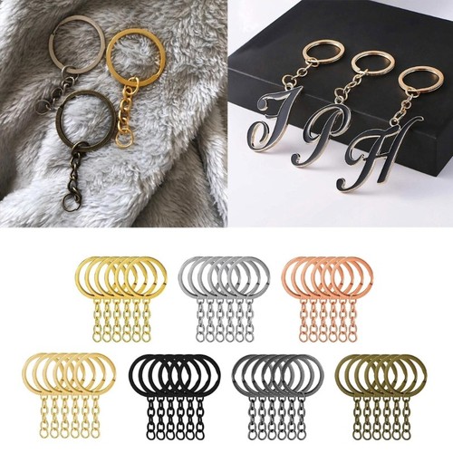 Key Rings Colored Colored Keyrings Bifurcated Keyring Rings for Car Office Home Key ...