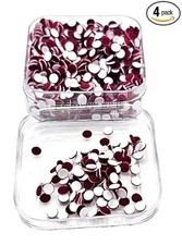 Maroon Bindi Daily Use Simple Forehead Bindi For Women - Pack of 4 Boxes