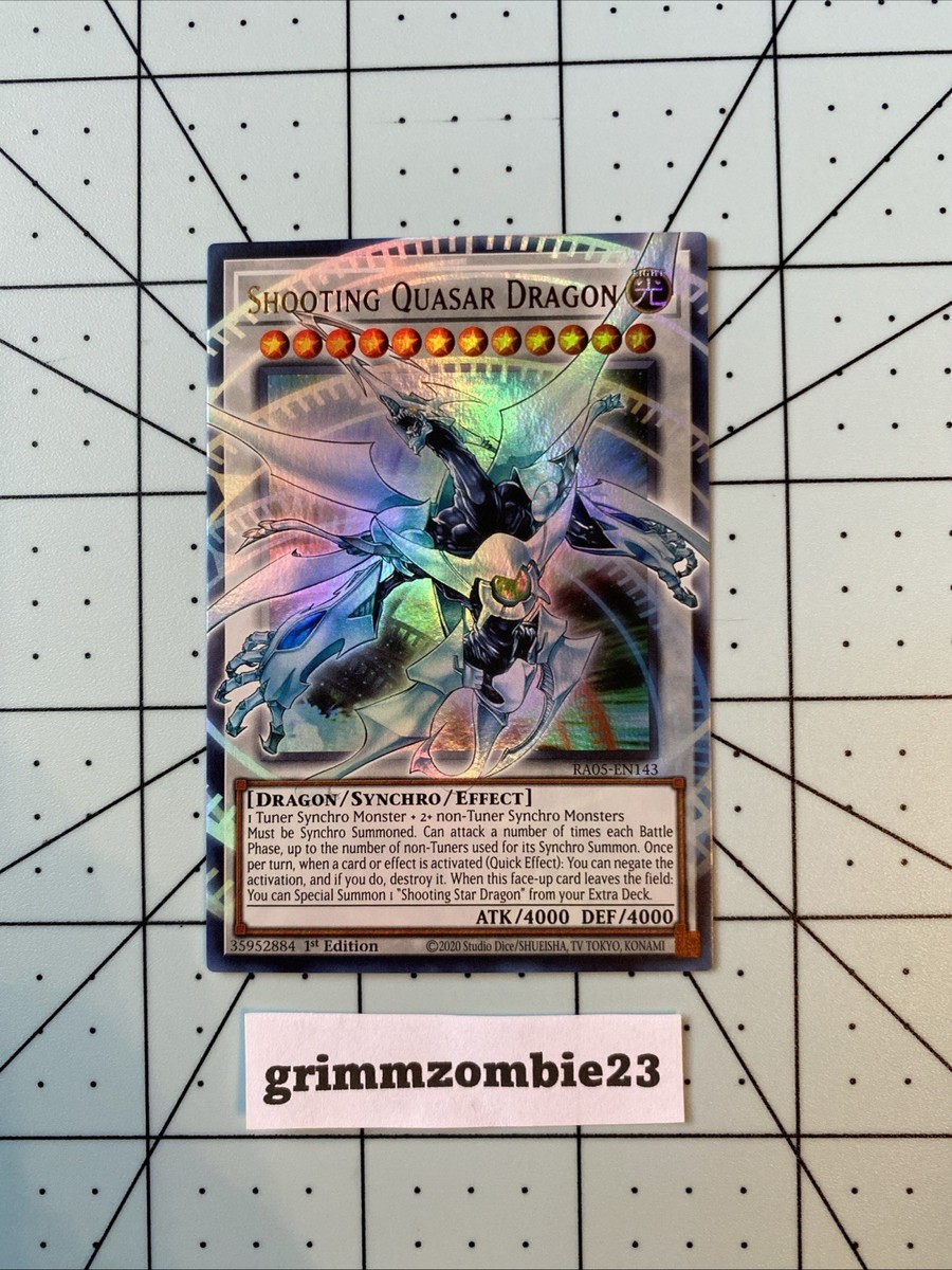Shooting Quasar Dragon Extended Full Art Overframe Rarity