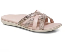 Vionic Dava Slide Sandal Boa Rose Womens 11 New