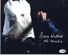 Jerry Wallace signed 8x10 Photo The Prowler Jason Voorhees Friday the 13th 2 JSA
