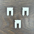 Vintage 1983 Hasbro GI Joe Skystriker Set of 3 Landing Gear Retainer Clips Part