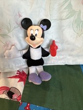 Disney House of Mouse Minnie Mouse Plush Figure with Vinyl Head McDonalds
