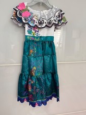 Disney Beutifull Green Fancy  Dress for Girls Size 5-6