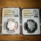 2023S Morgan & Peace dollar set  Ultra Cameo PF70 NGC First Releases Very Nice!