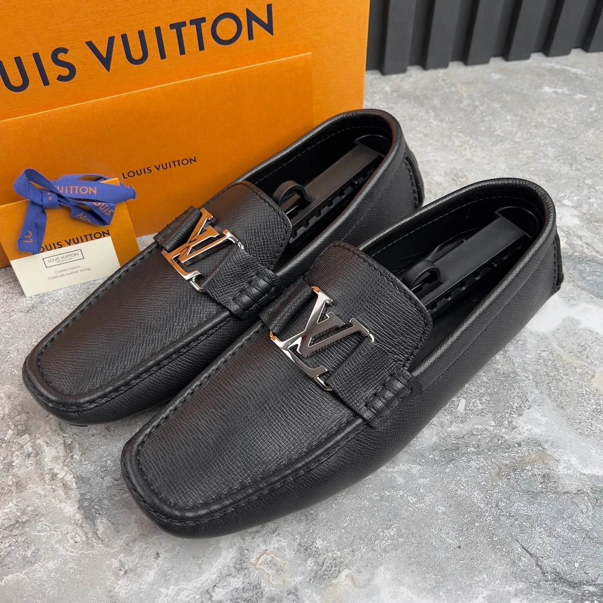 Louis Vuitton Moccasin Solid Casual Shoes for Men for sale - eBay