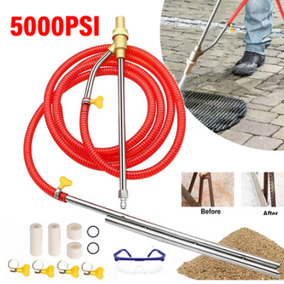 #ad Pressure Washer Sandblasting Kit 5000 Psi Wet Sandblaster Attachment Power Washe $32.98