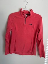 The North Face Fleece Coral Women s quarter zip size S