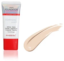 AQUAPURITY PHOERA Full Coverage Foundation New Formula Waterproof Long Lasting O
