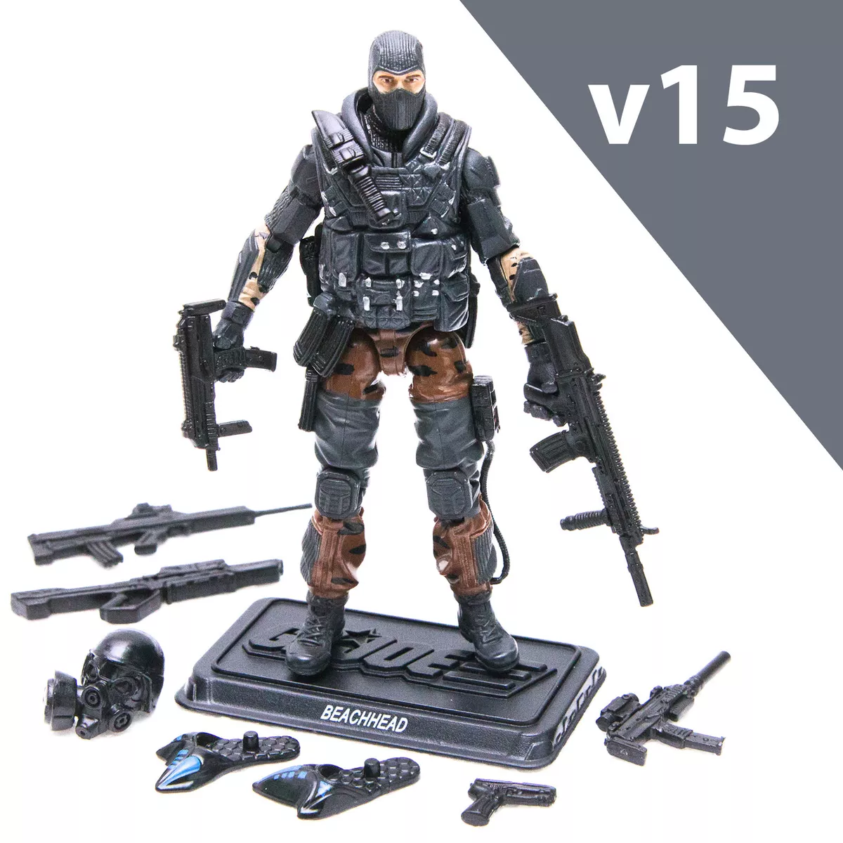 2010 Hasbro G.I. Joe 25th / Pursuit Of Cobra BEACHHEAD v15 Figure