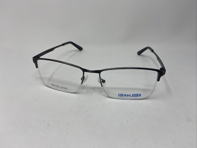 HEADLINES HL1547 C2 GUNMETAL GRAY 58-19-145 EYEGLASSES FRAME GE24