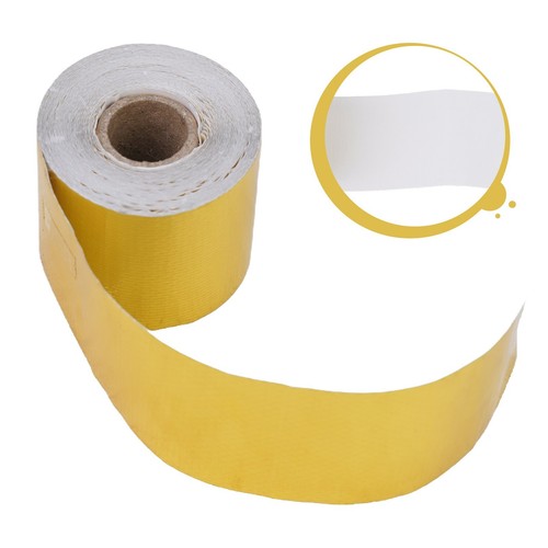 Gold Reflective Heat Shield Wrap Tape for Automotive Firewall and More