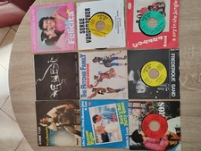 LOTTO STOCK  9 pz DISCHI VINILI 45 GIRI 7” 